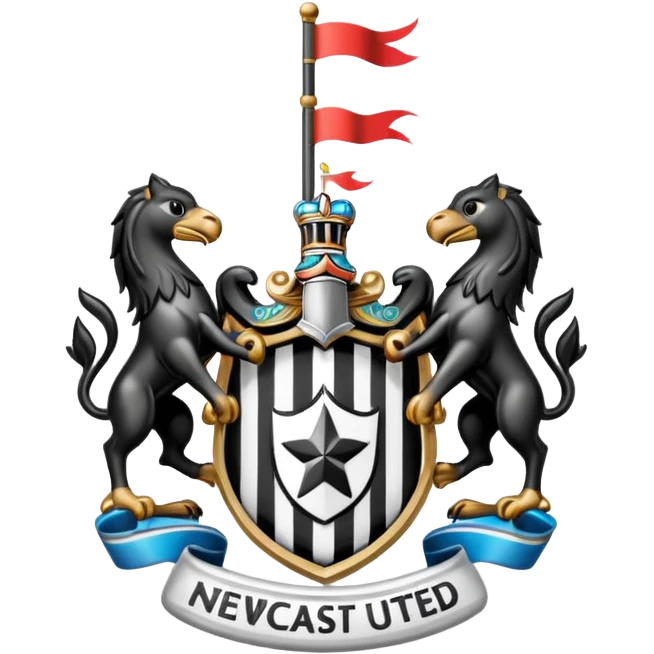 Newcastle United logo emoji
