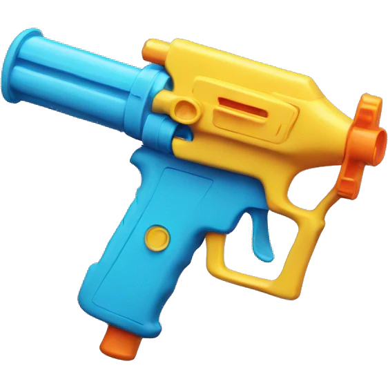 water gun emoji