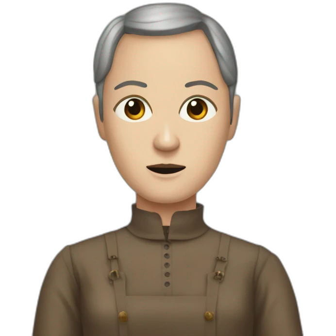 hannibal lecter wearing a dress emoji