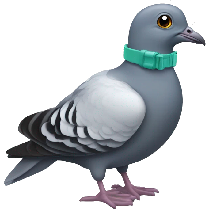 pigeon snorkeling emoji