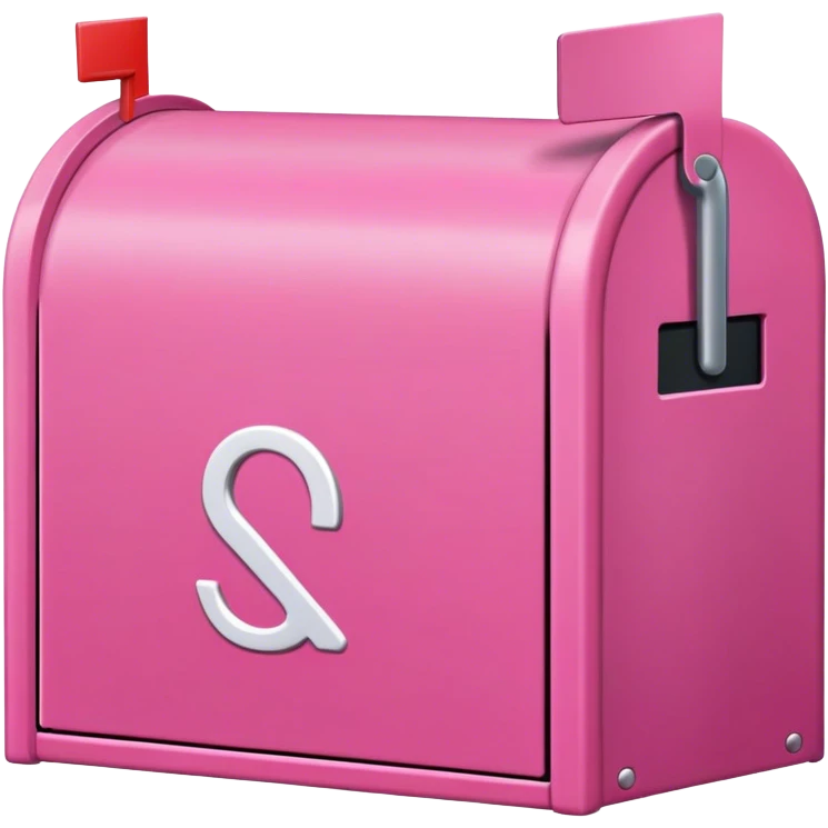 pink unified mailbox emoji