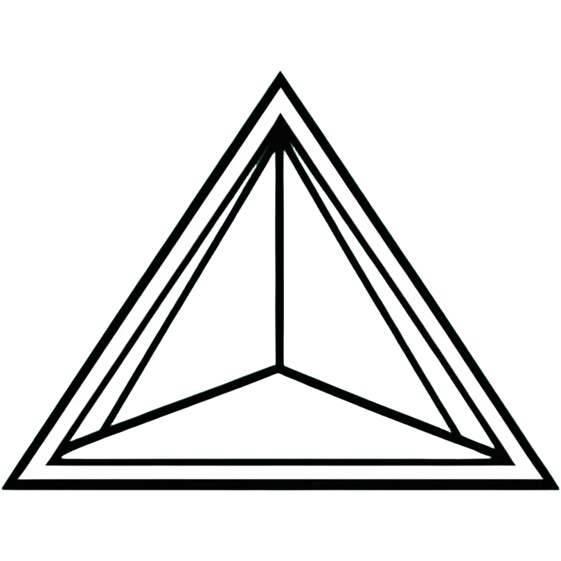 Maya cultural symbol with message theme, strictly only white and deep dark green colors, clean geometric lines, angular, minimalist emoji
