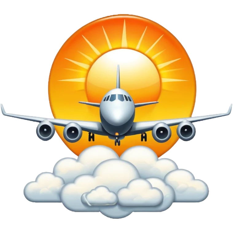 Crée un emoji en pixel art combinant 🛫 (avion au décollage) et 🌤️ (soleil derrière un nuage).
Style : rétro pixel art, résolution 32x32 pixels.
Format : PNG avec fond transparent. emoji