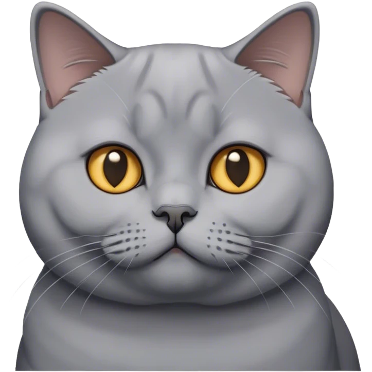 british shorthair cat emoji