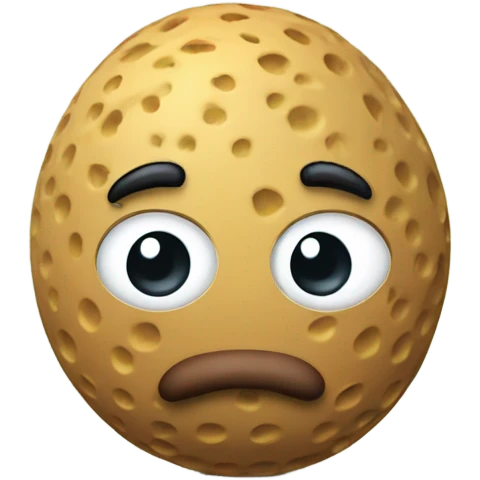 Spud golf emoji