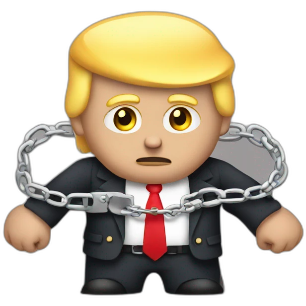 trump-in-handcuffs emoji