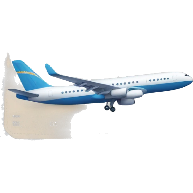 airline ticket emoji