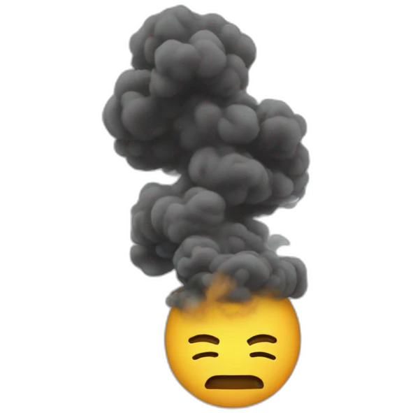 smoke emoji
