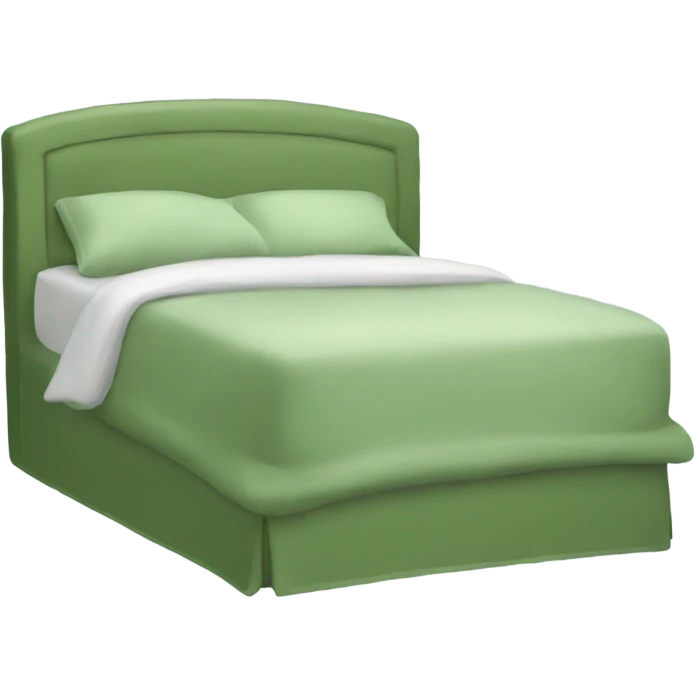 Sage green bed  emoji