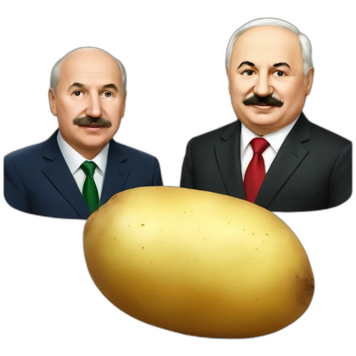 lukashenko and potato emoji