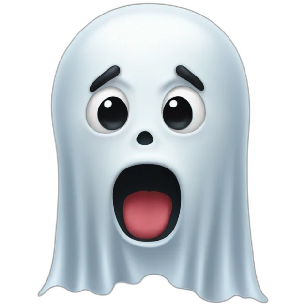 Ghost irritating emoji
