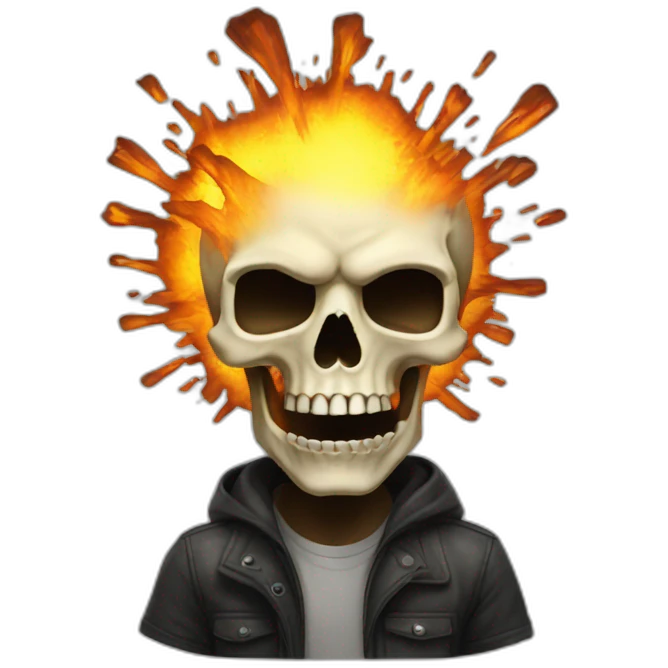 exploding skull emoji emoji