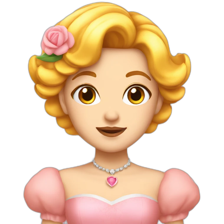 Princesse peach emoji