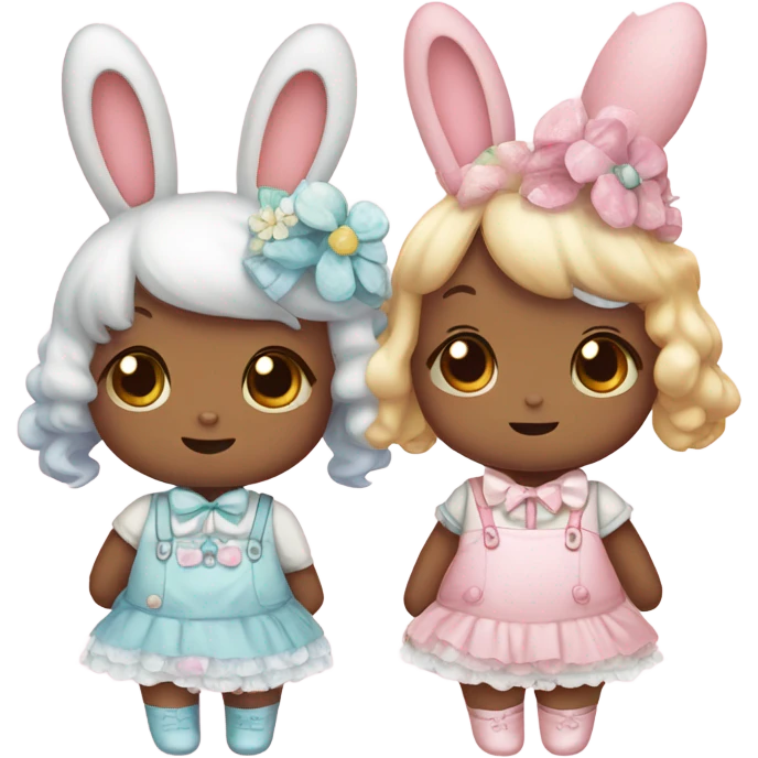 sugarbunnies from sanrio  emoji