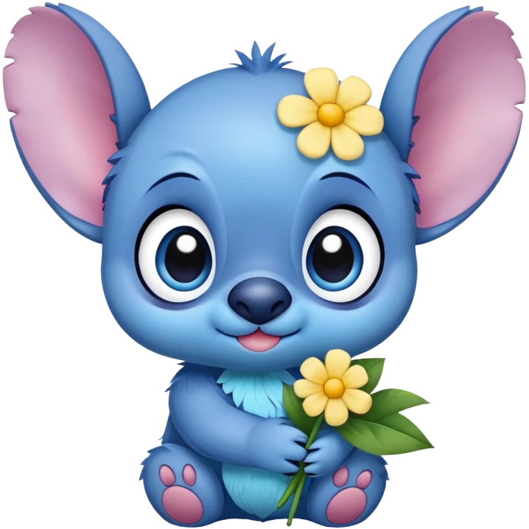Poupée stitch emoji