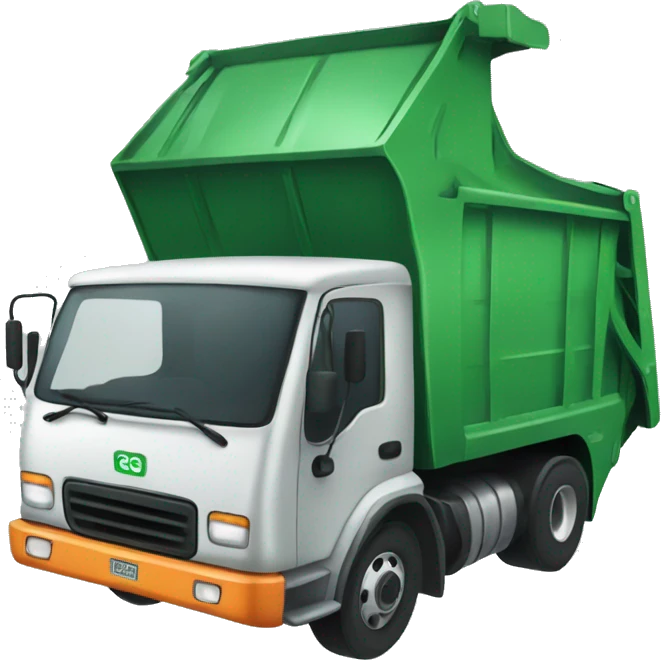 garbage truck emoji