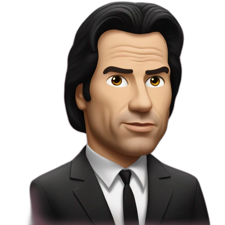 John Travolta Pulp fiction movie emoji