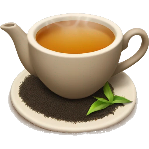 Tea made on sand emoji