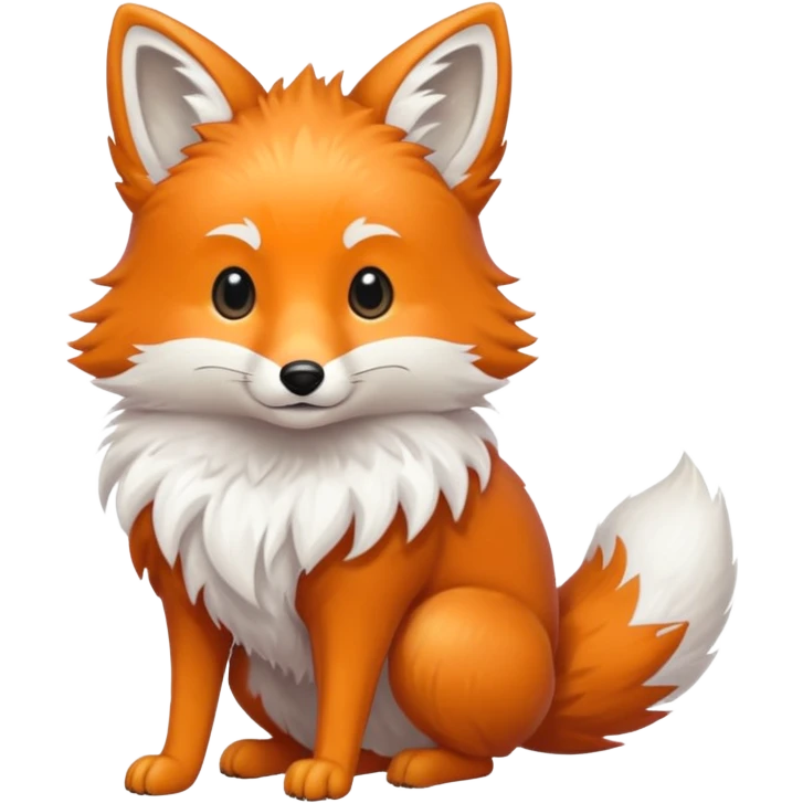 Vulpes Lagopus (full body) emoji