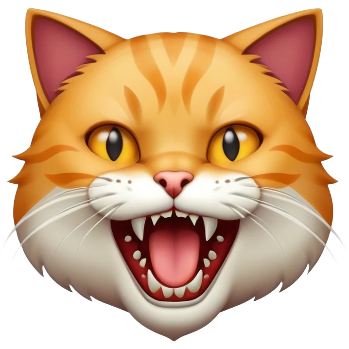 cat bites emoji