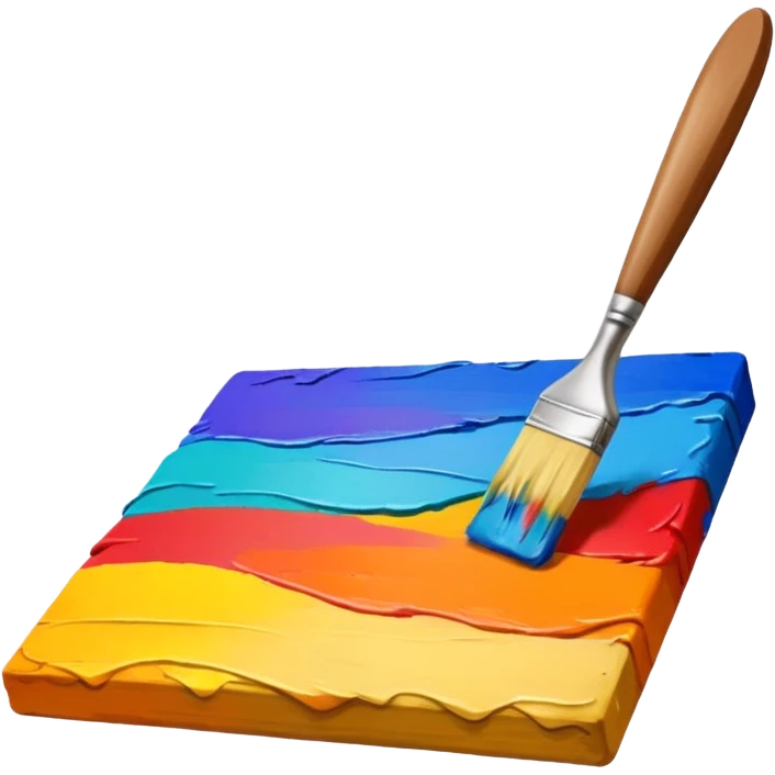 Canvas mid-painting (broad strokes) emoji