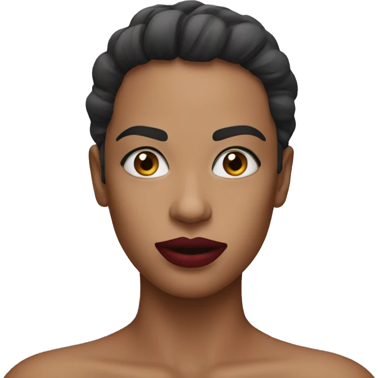 My lipstick emoji