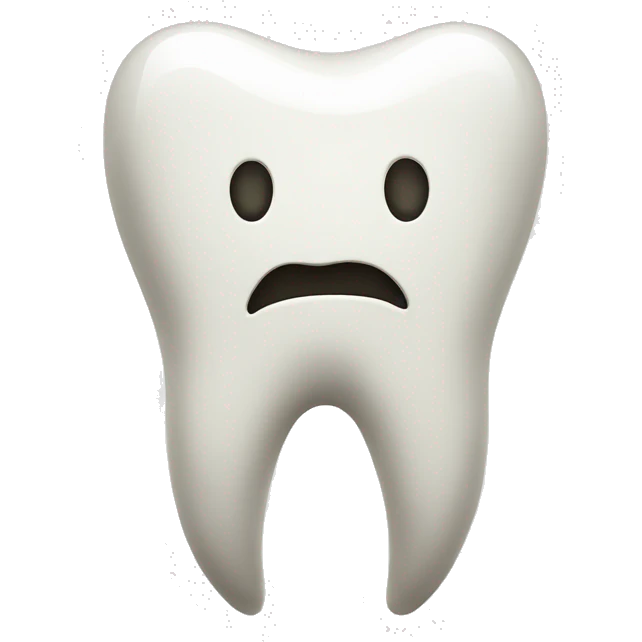 A TOOTH emoji