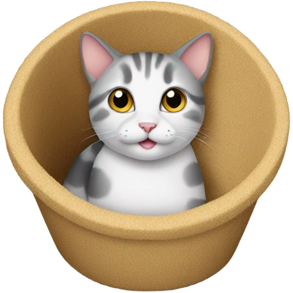 Cat litter emoji