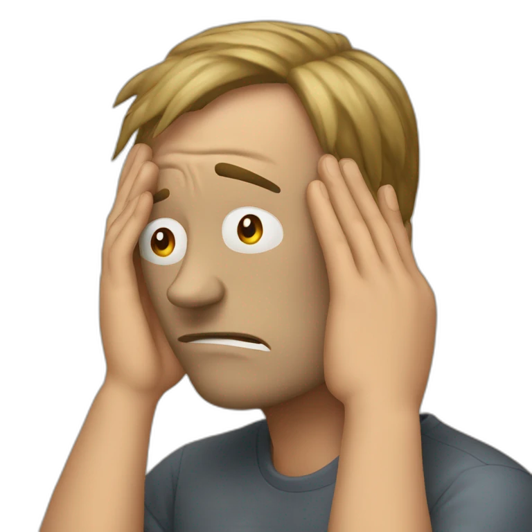 facepalm emoji