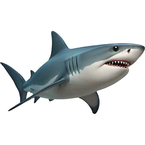 shark with a topha emoji
