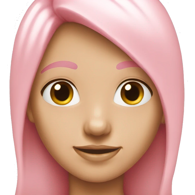 Light pink hear  emoji