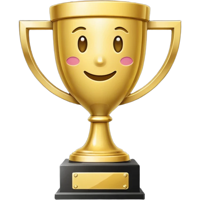 Play trophy emoji