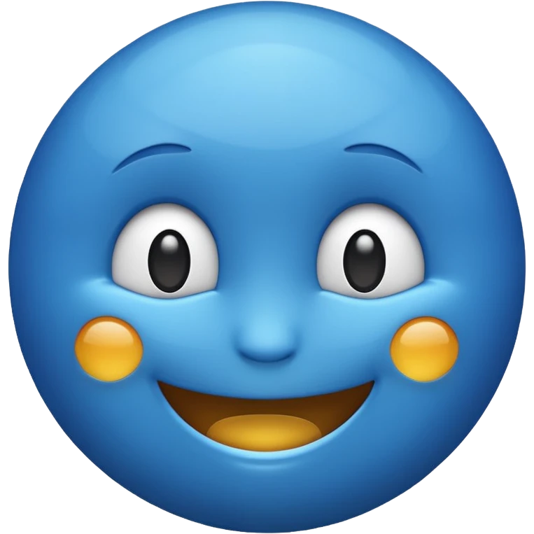 Blue emoji emoji