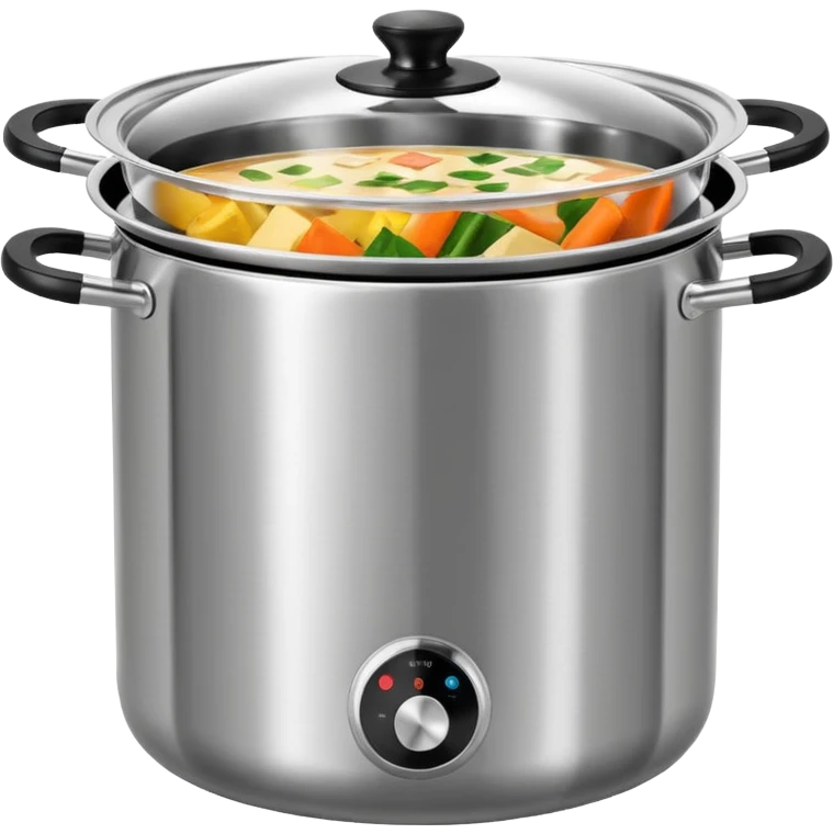 Stainless steel hotpot emoji