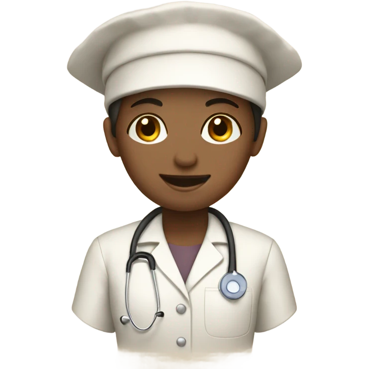 Nursing student book in beige emoji