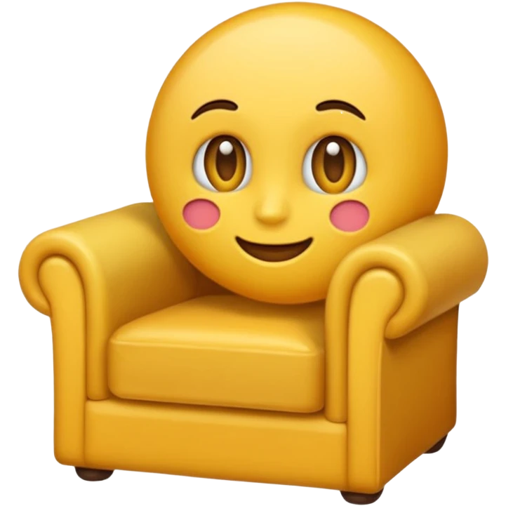 кресло для комнаты emoji