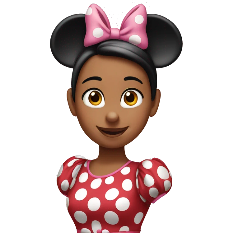 Minnie mouse emoji