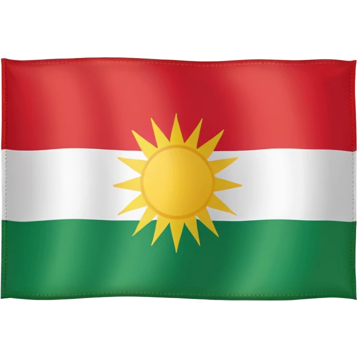 kurdistan flag emoji