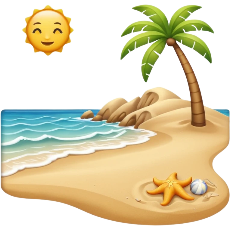 Beach  emoji
