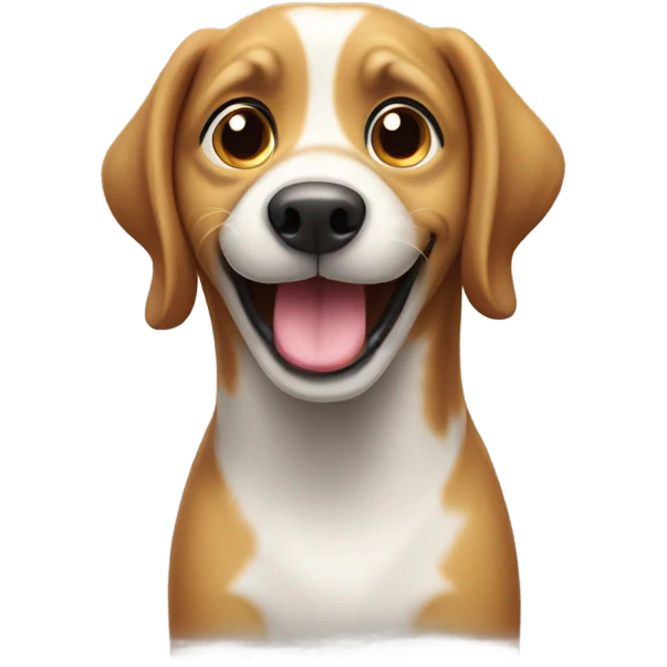 dog happy emoji