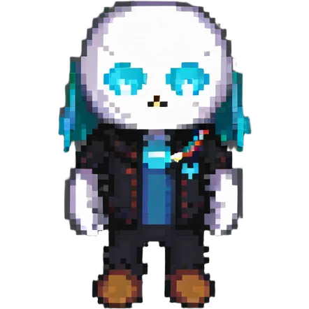 Sans from Undertale emoji