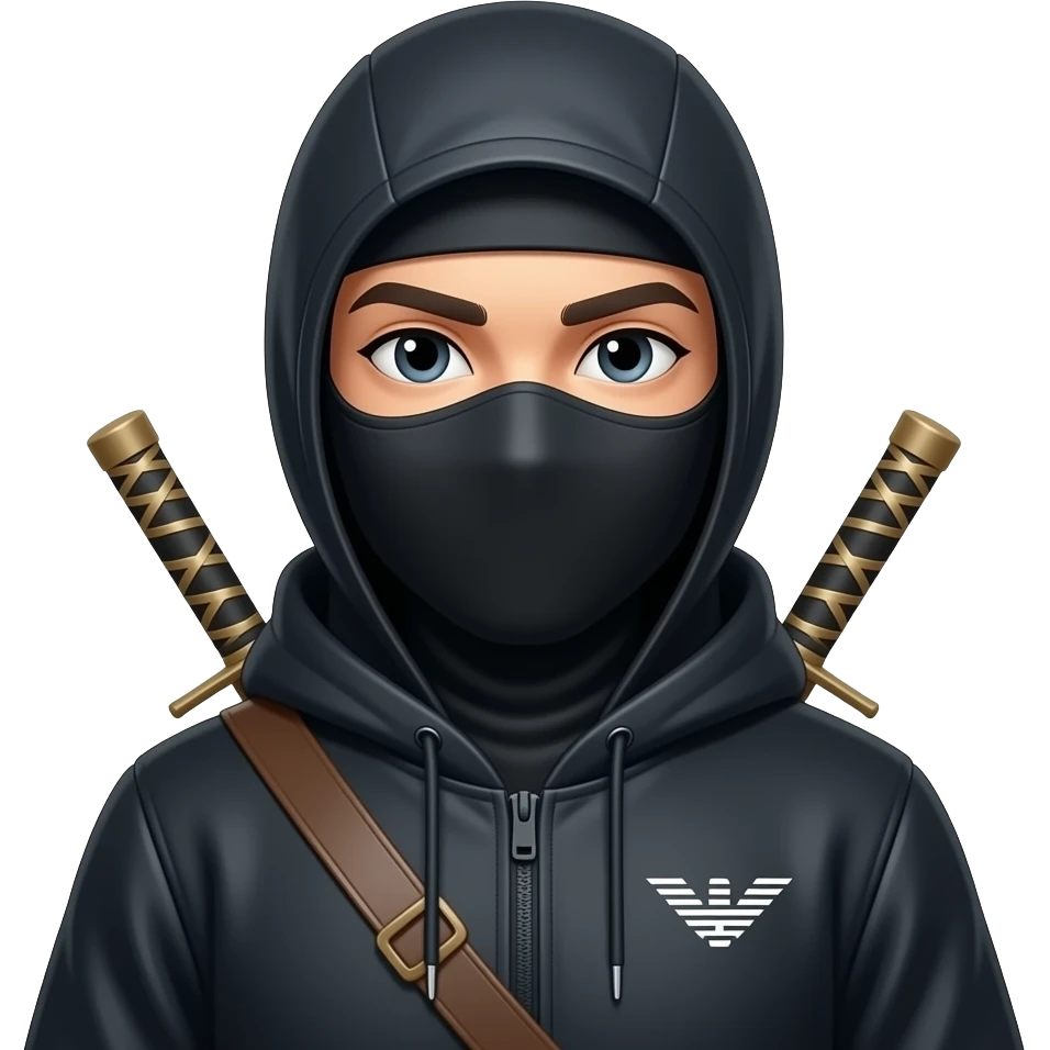 Emoji de um ninja da empório Nike Armani emoji