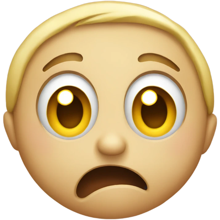 smiling scared face emoji