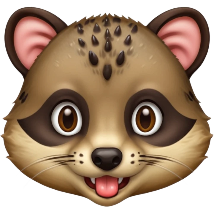 civet is drooling emoji