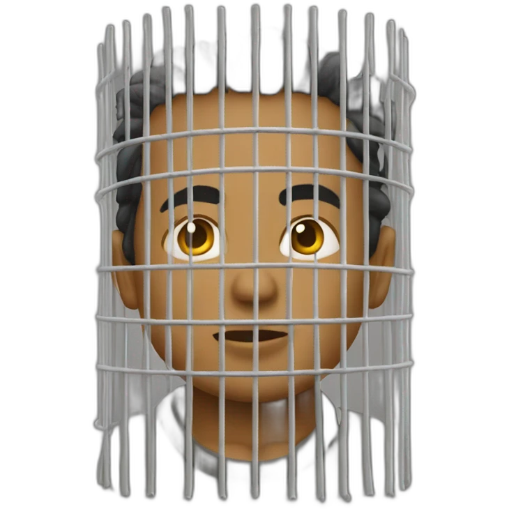 Kirikou en cage emoji