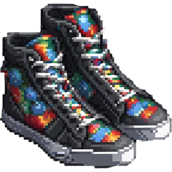 Nike Air Jordan high-top sneaker emoji
