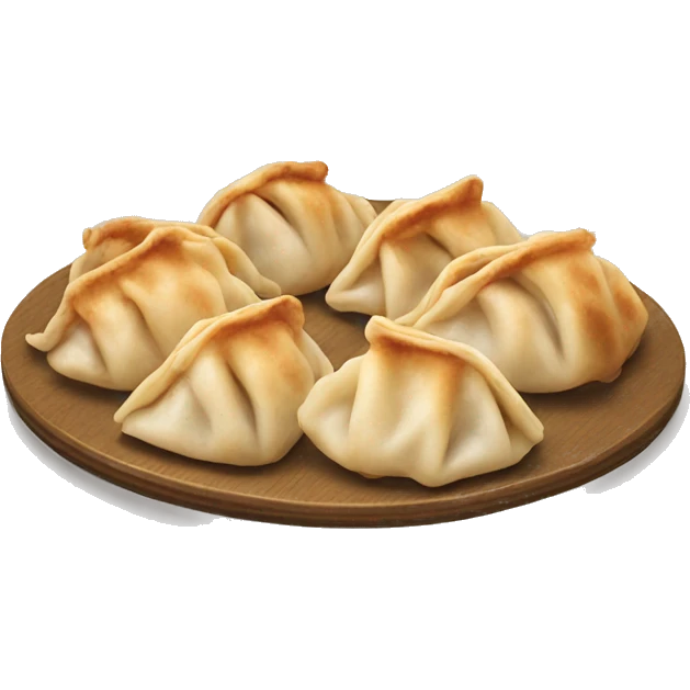 Real gyoza six pieces emoji