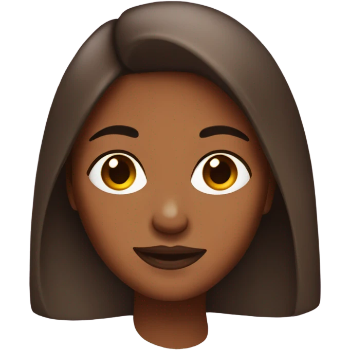 Brown skin woman  emoji