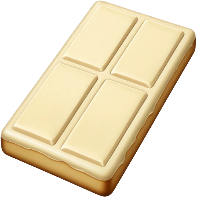 White chocolate emoji
