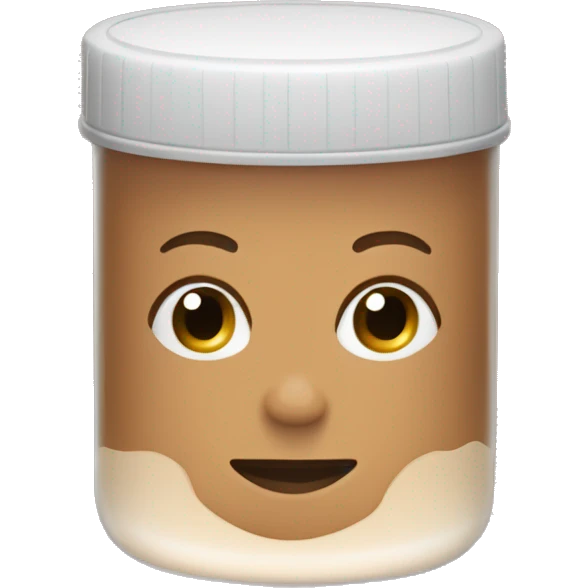 light brown body scrub pot emoji